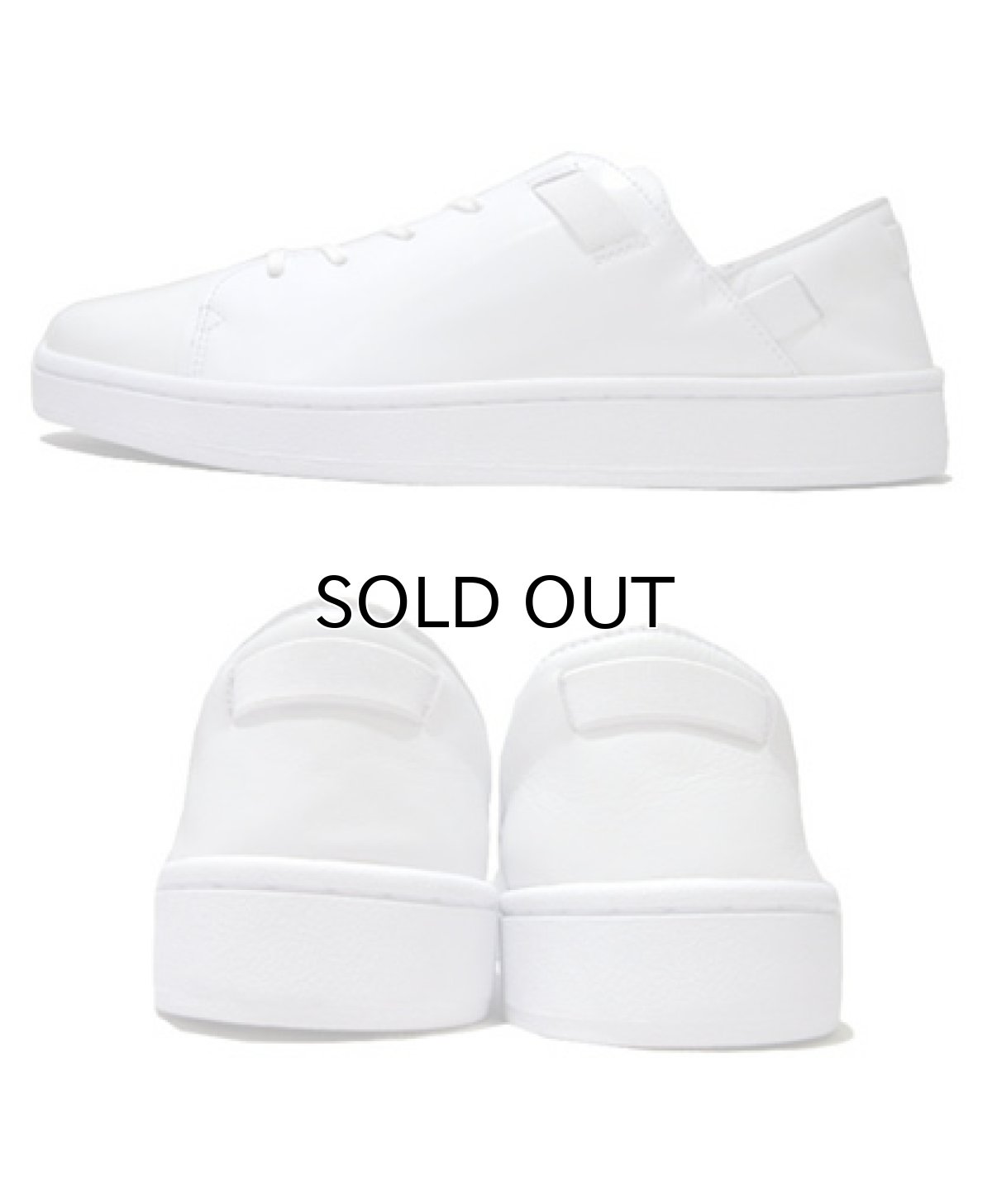 画像2: NEW adidas "SLVR" Patent x Leather Sneaker WHITE size 11 ( 29 cm ) (2)