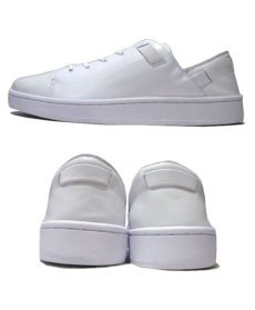画像2: NEW adidas "SLVR" Patent x Leather Sneaker　WHITE　size 11 ( 29 cm ) (2)