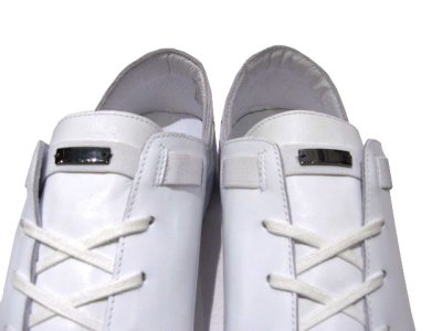 画像2: NEW adidas "SLVR" Patent x Leather Sneaker　WHITE　size 11 ( 29 cm )
