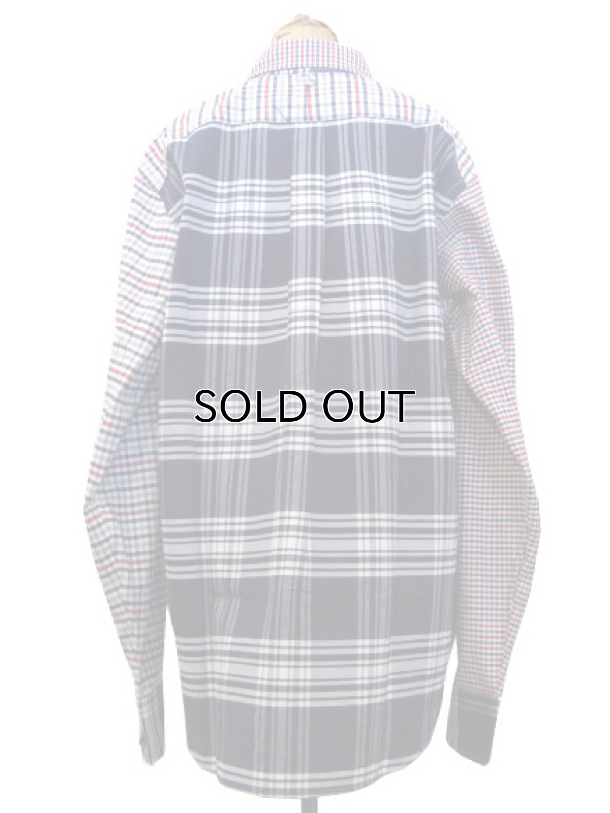 画像2: NEW "BLACK FLEECE BY Brooks Brothers" L/S Cotton B/D Shirts NAVY size L (表記 BB3) (2)