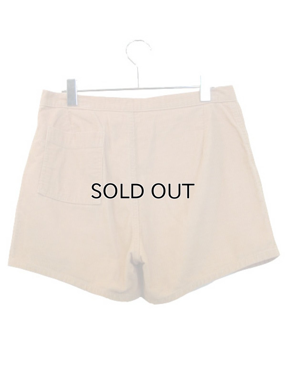 画像2: 1980's "OCEAN PACIFIC" Corduroy Shorts "Lt.ORANGE size w 32.5 inch (2)