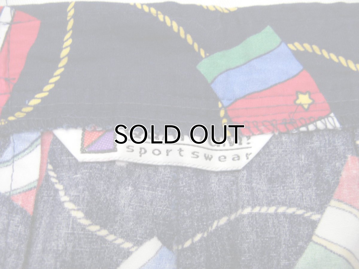 画像3: 1980's Quanium! "Flag & Rope" Short Pants　color : NAVY　size 30 inch (3)