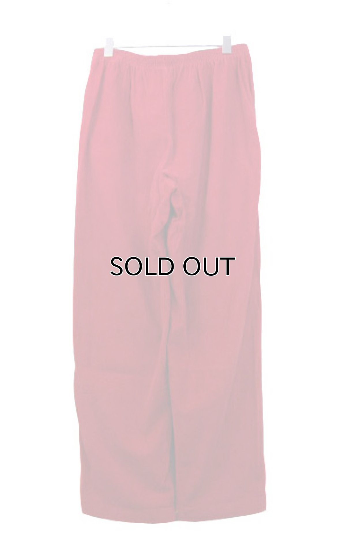 画像2: 1980's~ "CABIN CREEK" Corduroy Easy Pants　RED　size Free (表記 12) (2)