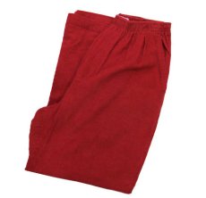 画像3: 1980's~ "CABIN CREEK" Corduroy Easy Pants　RED　size Free (表記 12) (3)