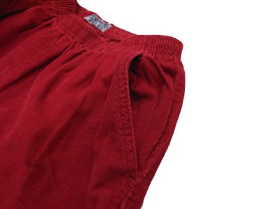 画像3: 1980's~ "CABIN CREEK" Corduroy Easy Pants　RED　size Free (表記 12)