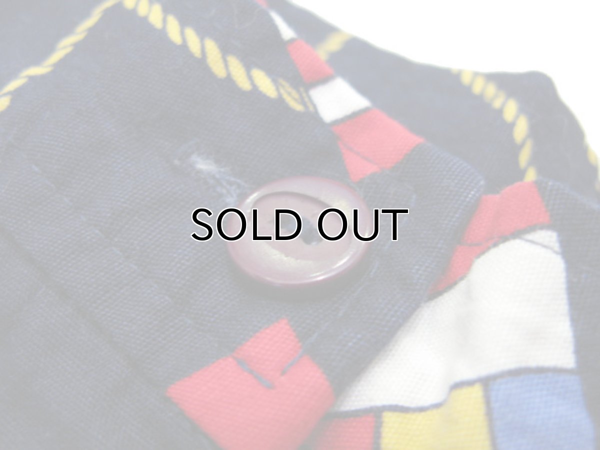 画像5: 1980's Quanium! "Flag & Rope" Short Pants　color : NAVY　size 30 inch (5)