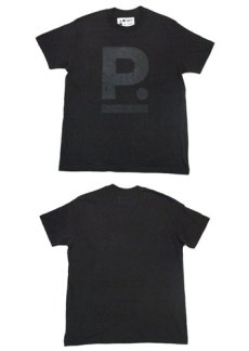 画像4: " Note and Pen the poem " ポエムのTee  " P "　BLACK / BLACK　size S (4)