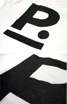 画像5: " Note and Pen the poem " ポエムのTee  " P "　WHITE / BLACK　size M / L (5)