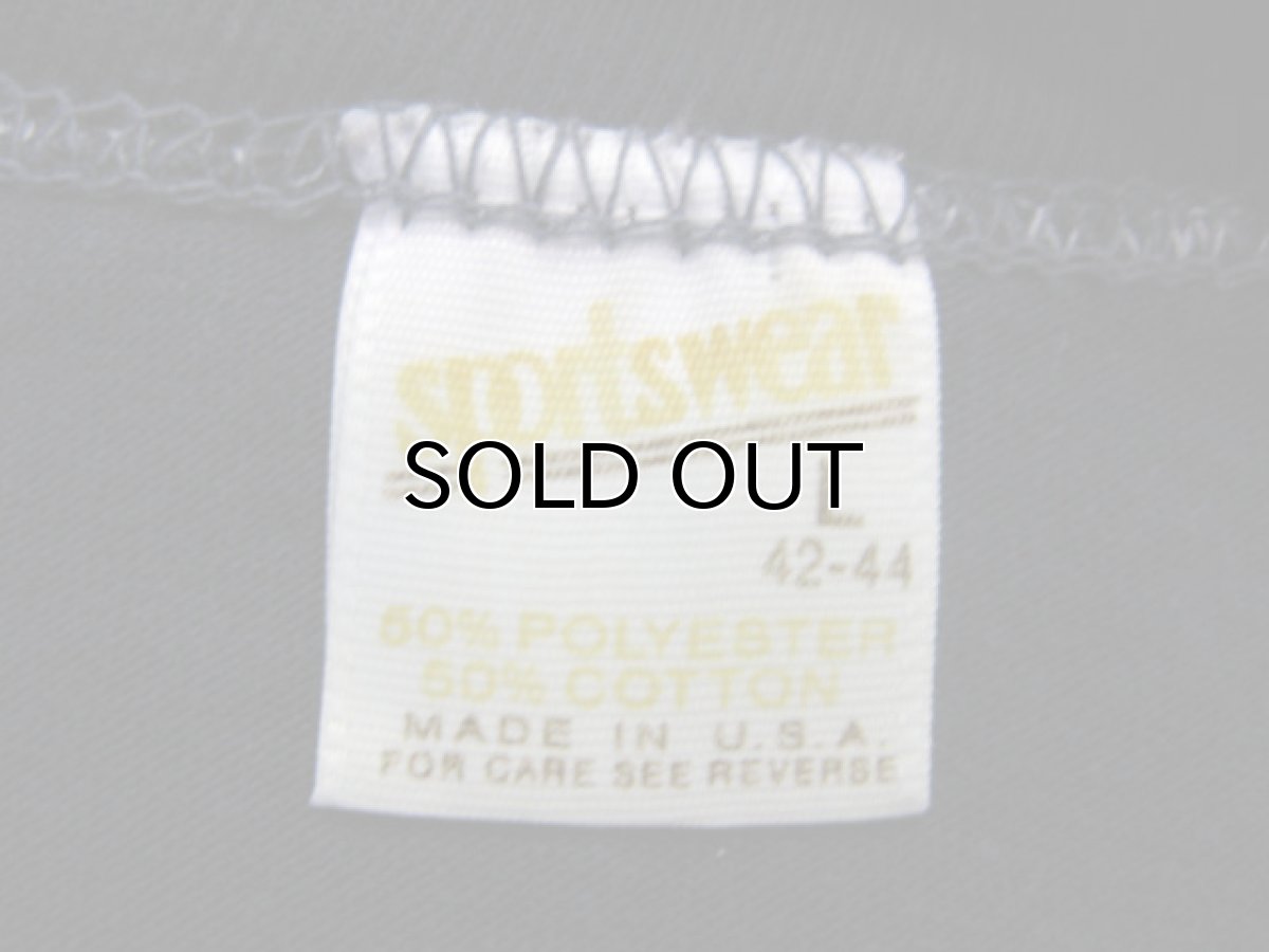 画像3: 1980's Sportswear "veneziano" Print T-Shirts NAVY size M - L (表記 L 42-44) (3)