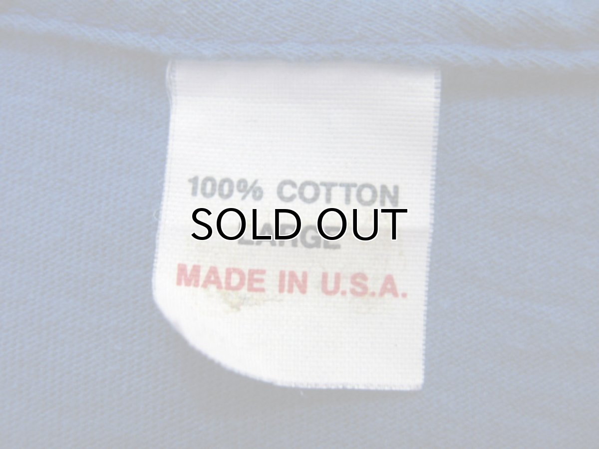 画像4: 1980's~ PRO DIVE  "Zebra" Print T-Shirts BLUE size L - XL (表記 L) (4)