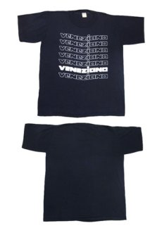 画像5: 1980's Sportswear "veneziano" Print T-Shirts　NAVY　size M - L (表記 L 42-44) (5)