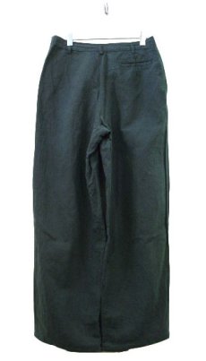 画像2: 1980's~ "Ernesto" Line TuckTrousers　GREEN　size w 30 inch (2)