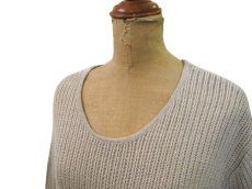 画像2: "Calvin Klein Jeans" Knit T-Shirts　BEIGE　size L - XL (表記 L) (2)