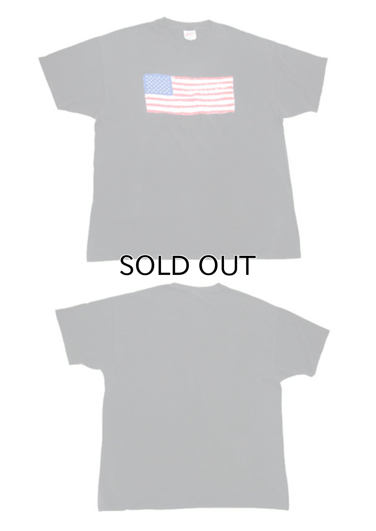 画像5: 1990's Hanes "Stedman" US Flag Print T-Shirts BLACK size XL~ (表記 XL 46 -48) (5)