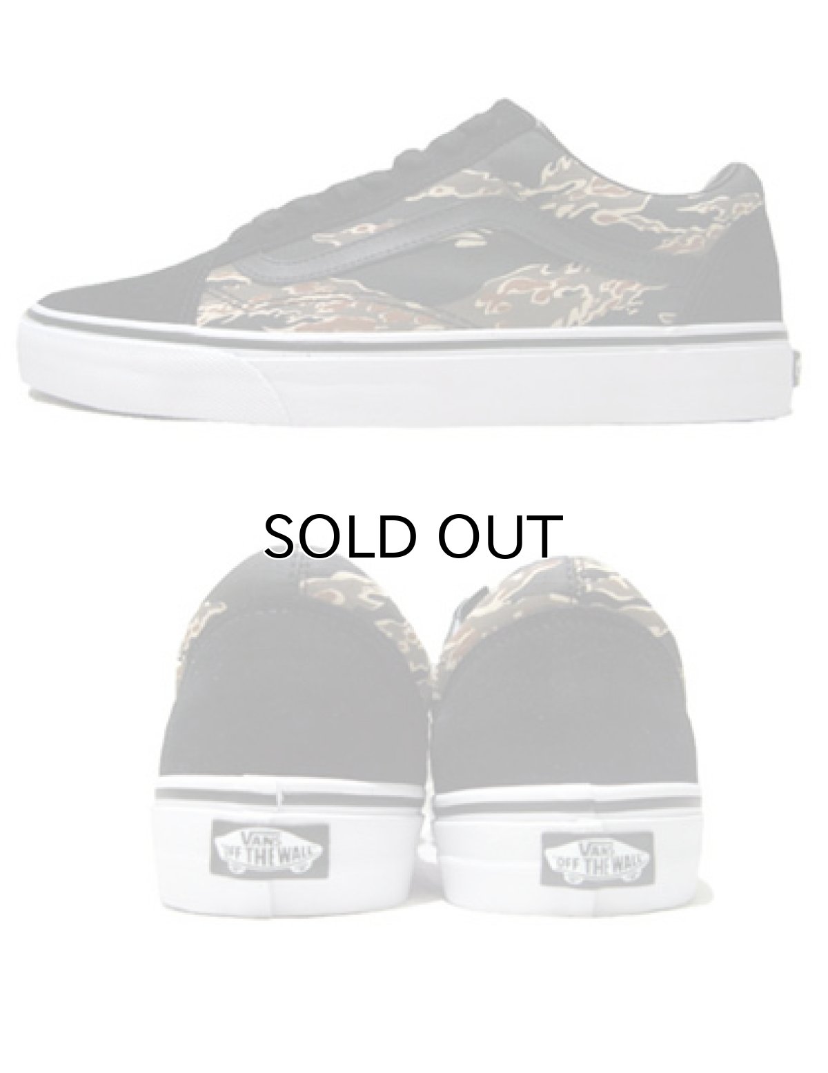 画像2: ◆SALE◆NEW VANS "OLD SKOOL" Suede Sneaker　Tiger Camo　size 6 (2)