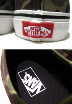 画像3: NEW VANS "Authentic" Canvas Sneaker　Duck Hunter Camo　size 11 (3)