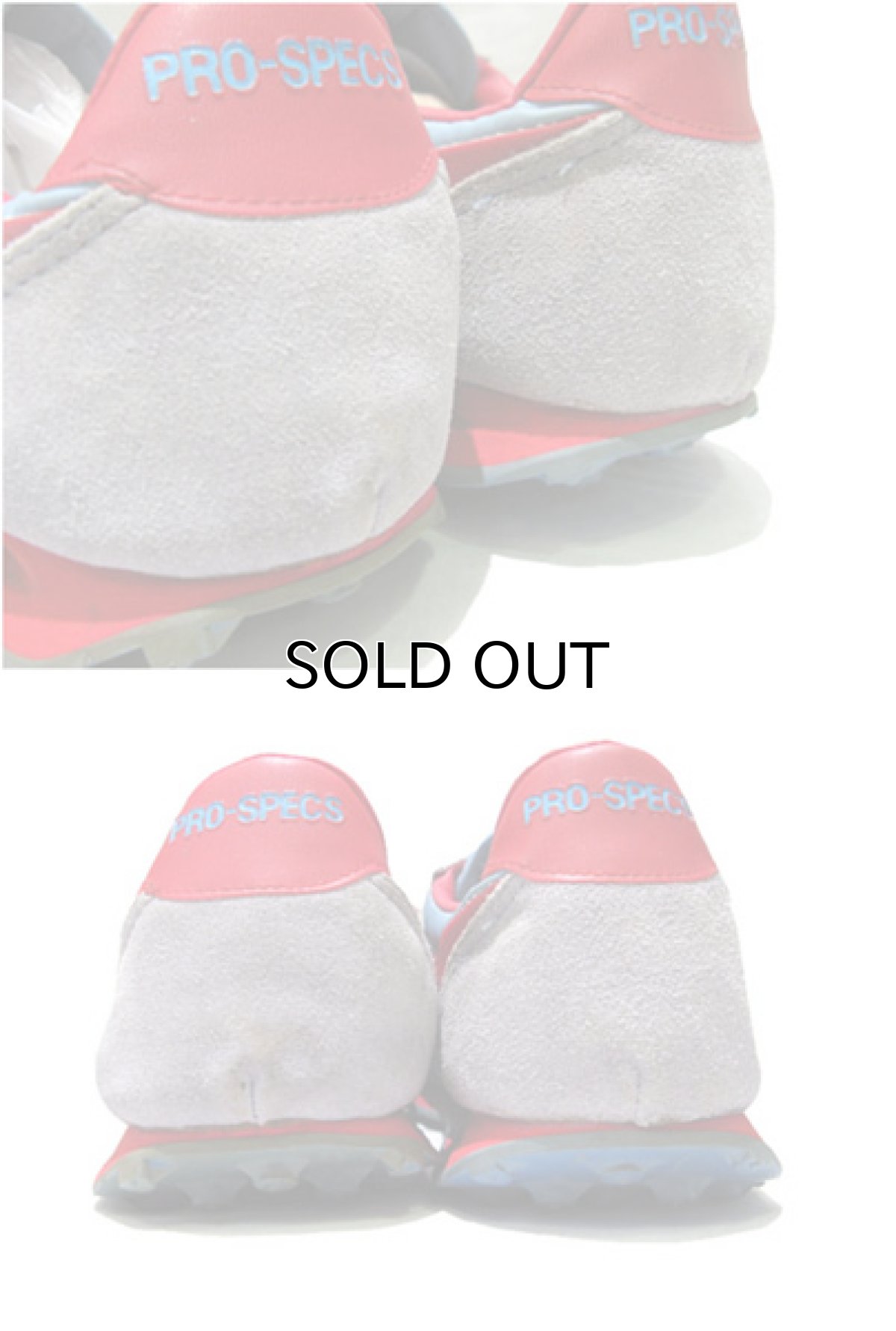 画像4: PRO-SPECS "MARATHON 220" Running Shoes made in KOREA　Sax Blue / RED　size 11 (29 cm) (4)