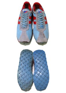 画像3: PRO-SPECS "MARATHON 220" Running Shoes made in KOREA　Sax Blue / RED　size 11 (29 cm) (3)
