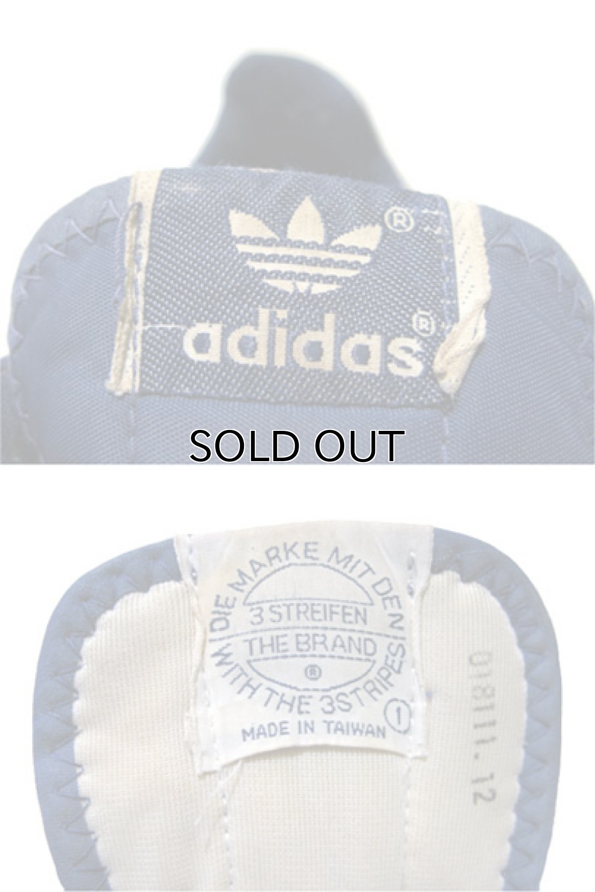 画像4: 1980's adidas "SQUIRE" Running Shoes made in TAIWAN　NAVY　size 11 1/2 (?)  表記 不明 (4)