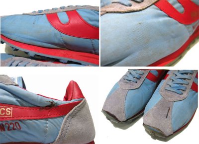画像2: PRO-SPECS "MARATHON 220" Running Shoes made in KOREA　Sax Blue / RED　size 11 (29 cm)