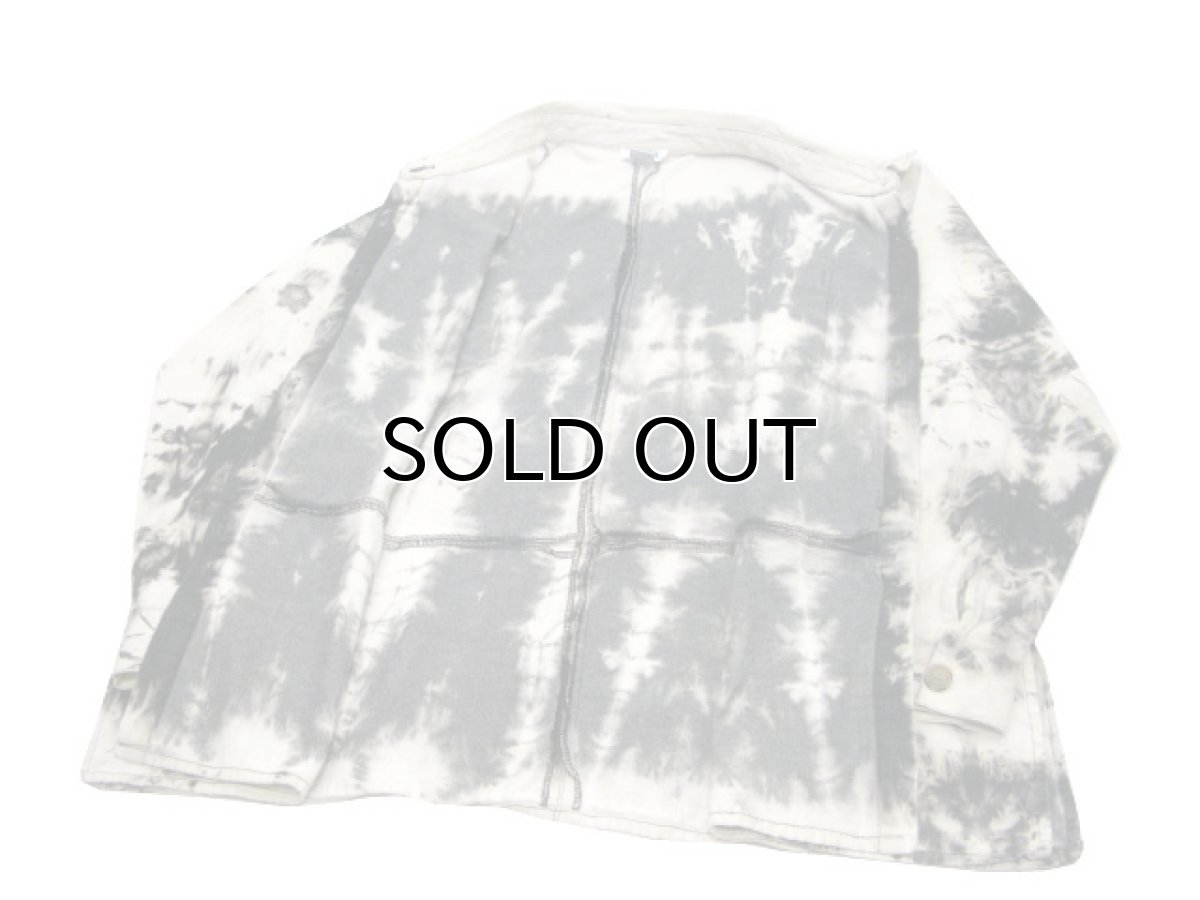 画像4: "MESA" L/S Design Shirts / Jacket Black Bleach size XL (表記 1X) (4)