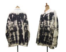 画像2: "MESA" L/S Design Shirts / Jacket　Black Bleach　size XL (表記 1X) (2)