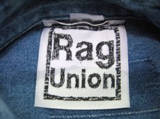 画像3: "Rag Union" Hand Painted L/S Denim Shirts　Blue Denim　size L (表記 なし) (3)
