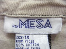 画像3: "MESA" L/S Design Shirts / Jacket　Black Bleach　size XL (表記 1X) (3)