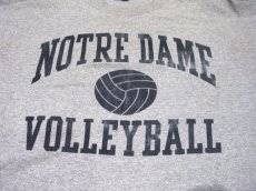 画像4: 1990's MV Sport "NORTRE DAME" Print T-Shirts　Heather Grey　size L (表記 L) (4)