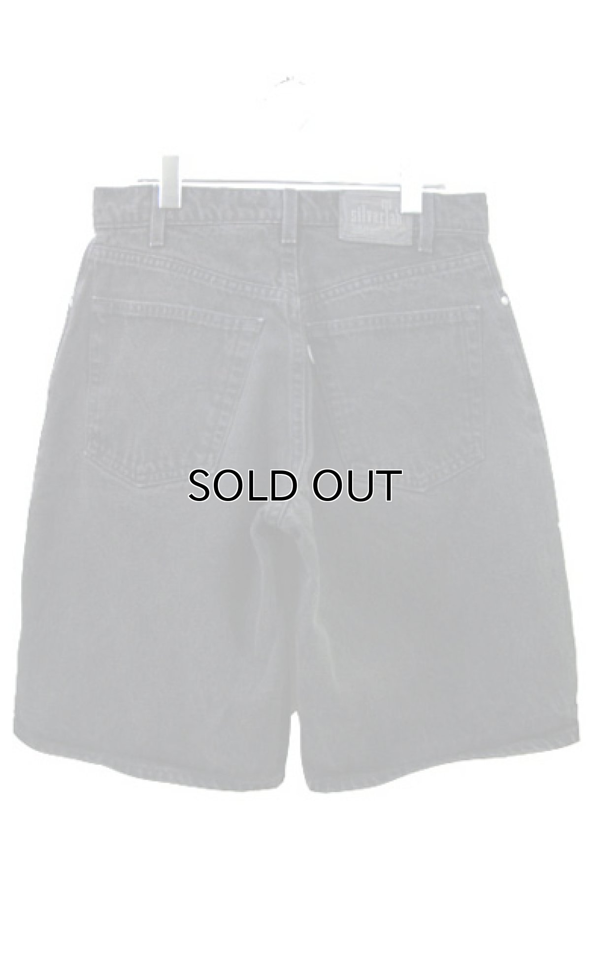 画像2: 1990's~ Levi's "Silver Tab" Denim Shorts　Black Denim　size w 31  inch ( 表記 31) (2)