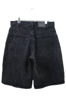 画像2: 1990's~ Levi's "Silver Tab" Denim Shorts　Black Denim　size w 31  inch ( 表記 31) (2)