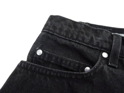 画像3: 1990's~ Levi's "Silver Tab" Denim Shorts　Black Denim　size w 31  inch ( 表記 31)