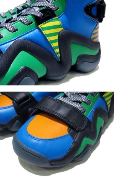 画像1: NEW "adidas x Opening Ceremony" Leather Sneaker　Multi Color (Blue系)　size 8.5