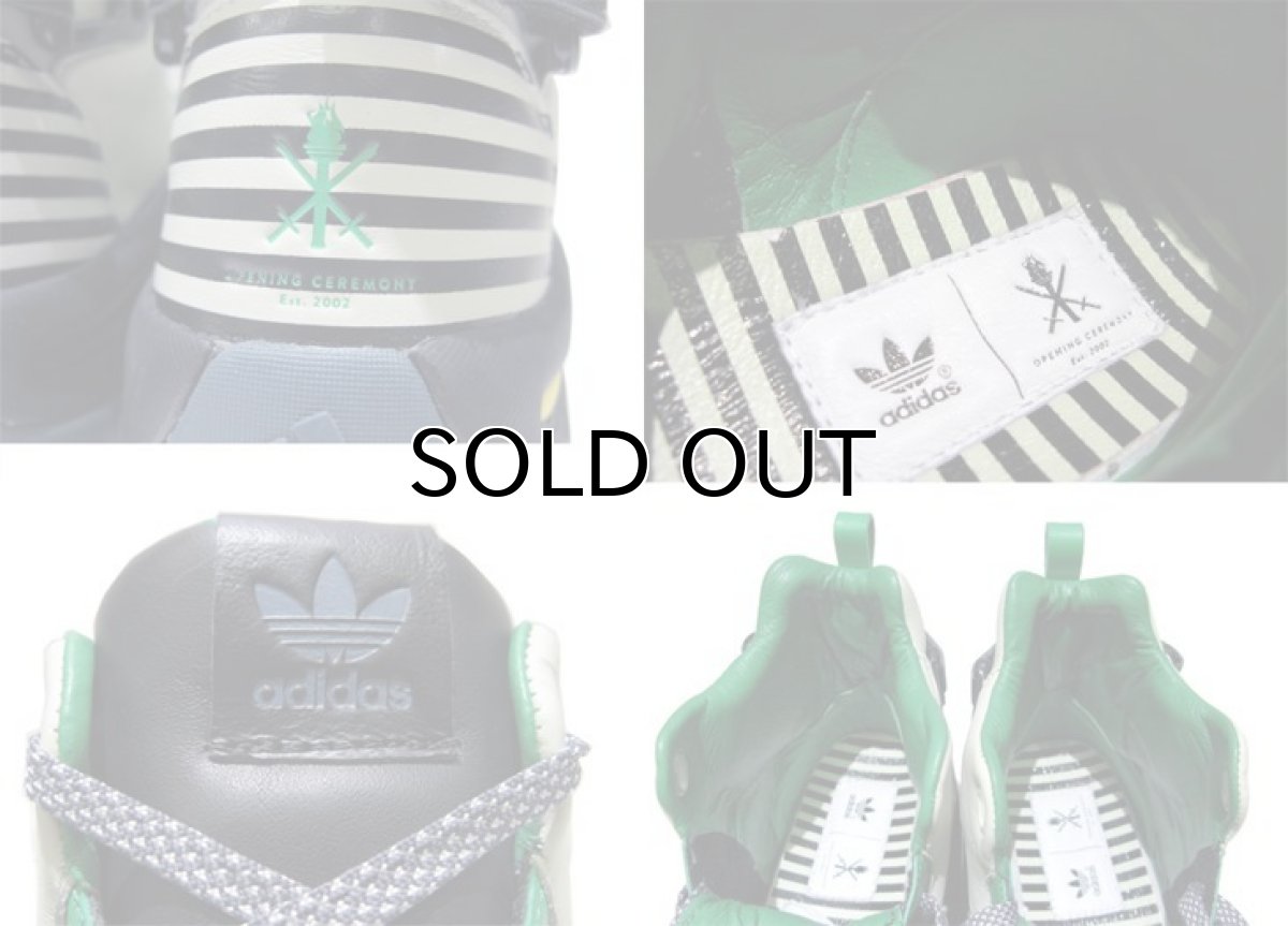 画像5: NEW "adidas x Opening Ceremony" Leather Sneaker　Multi Color (Green系)　size 8 (5)