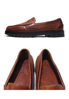 画像4: ~1990's "Polo - Ralph Lauren" Leather Lorfers　BROWN　size 9D (4)