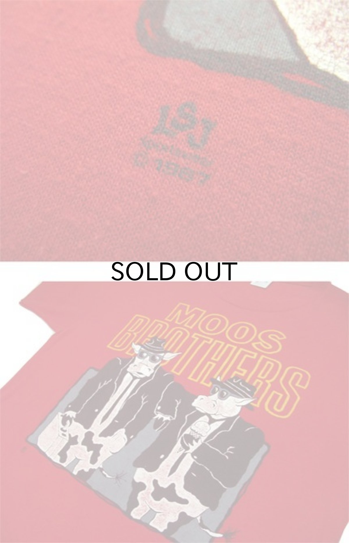 画像5: 1980's JERZEES "MOOS BROTHERS" Print T-Shirts L - XL (表記 XL 46) (5)