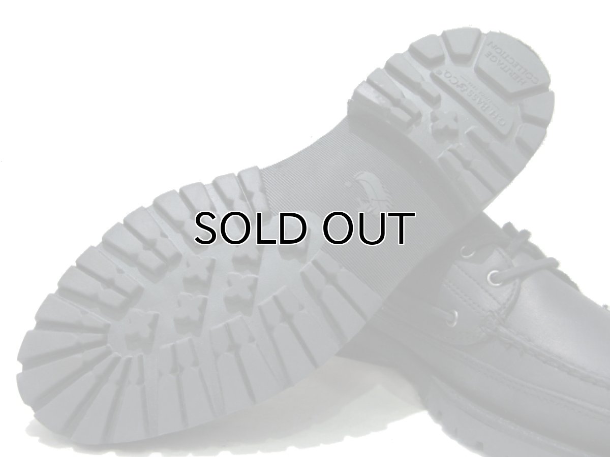 画像5: G.H.Bass "Heritage Collection" Leather Deck BLACK size 9 1/2  (5)