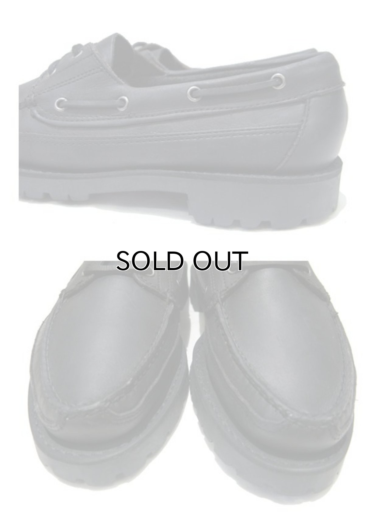 画像3: G.H.Bass "Heritage Collection" Leather Deck BLACK size 9 1/2  (3)