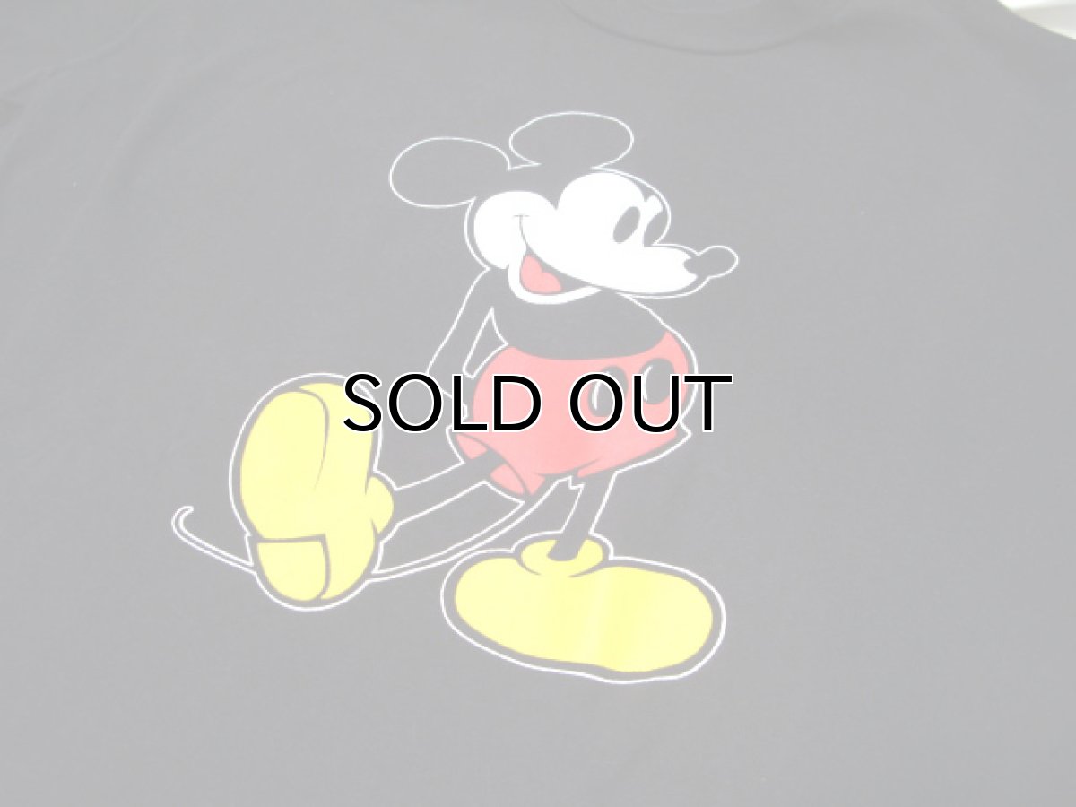 画像4: 1980's Disney "Mickey Mouse" Print T-Shirts　BLACK　size L - XL (表記 XL) (4)