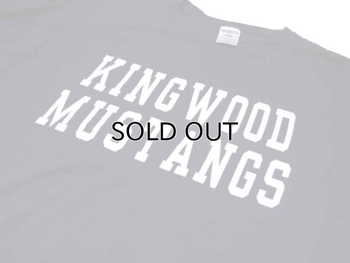 画像4: 1990's~ JEZEES "KINGWOOD" Print T-Shirts　NAVY　size L (表記 L) (4)