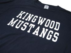 画像4: 1990's~ JEZEES "KINGWOOD" Print T-Shirts　NAVY　size L (表記 L) (4)