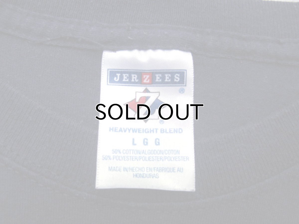 画像3: 1990's~ JEZEES "KINGWOOD" Print T-Shirts　NAVY　size L (表記 L) (3)