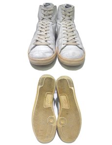 画像3: 1980's NIKE "PENETRATER" Leather Basketball Shoes　WHITE / GREY　size 10 (3)
