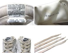 画像4: 1980's NIKE "PENETRATER" Leather Basketball Shoes　WHITE / GREY　size 10 (4)