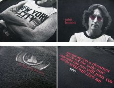 画像5: 1990's Tennessee River "John Lennon" Print T-Shirts　BLACK　size M (表記 M) (5)
