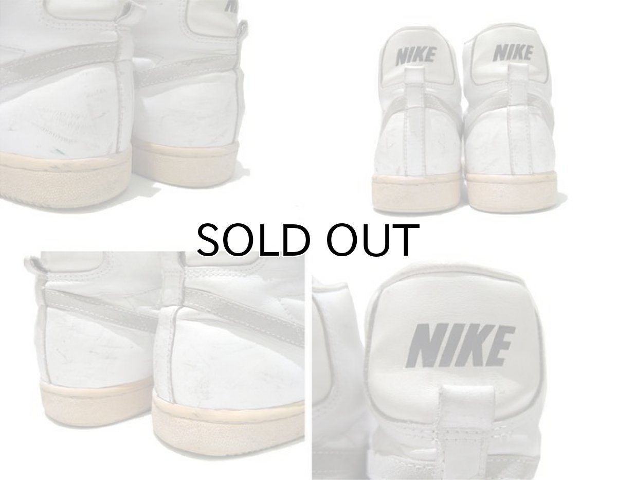 画像5: 1980's NIKE "PENETRATER" Leather Basketball Shoes WHITE / GREY size 10 (5)