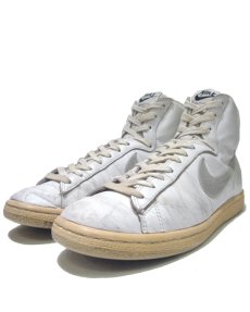 画像1: 1980's NIKE "PENETRATER" Leather Basketball Shoes　WHITE / GREY　size 10 (1)