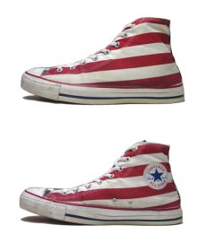 画像2: 1990's Converse All Star Hi Canvas Sneaker made in USA　US Flag　size 11 (2)