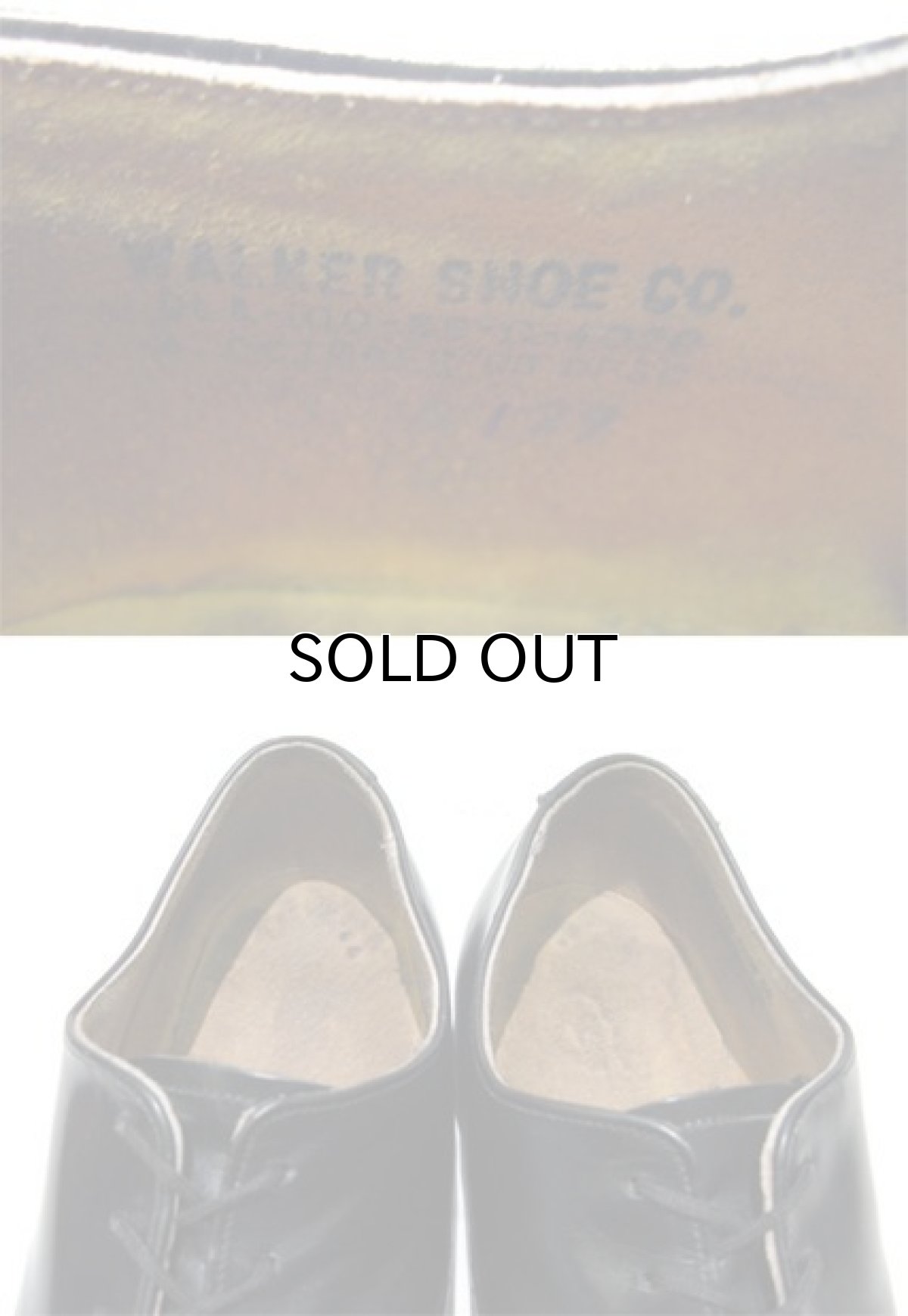画像4: 1980's "US NAVY" Oxford Service Shoes  size 10R  ( 28 cm ) (4)