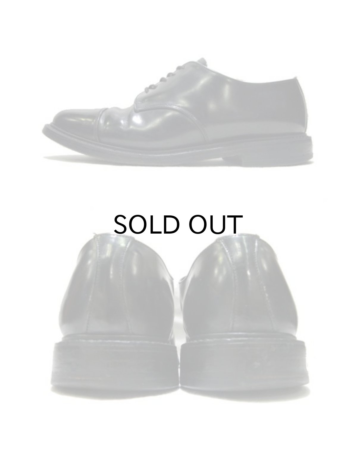 画像2: TO BOOT "New York by ADAM DERRIK" Straight Tip Leather Shoes BLACK size 9 1/2 ( 27.5 cm) (2)